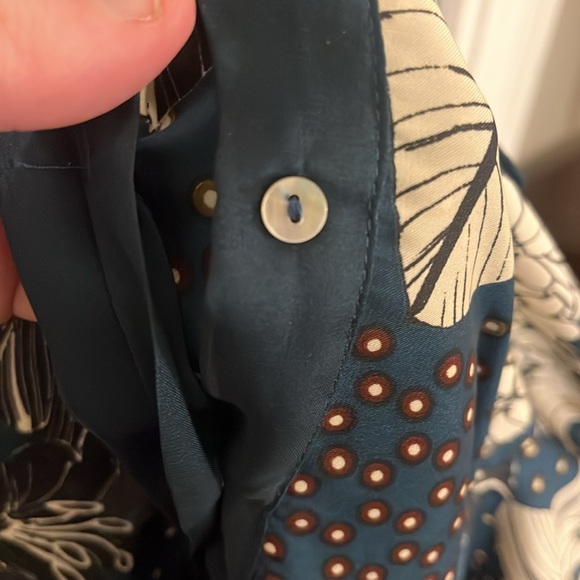 Zara vintage flowered button-up blouse - Picture 6 of 6